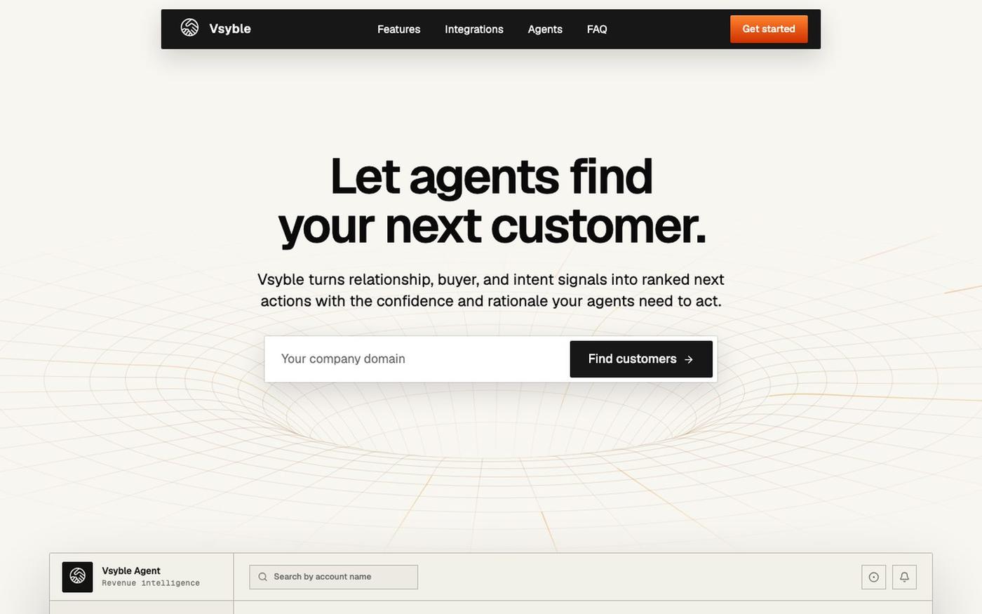 Vsyble | Path Intelligence for AI GTM Agents — screenshot