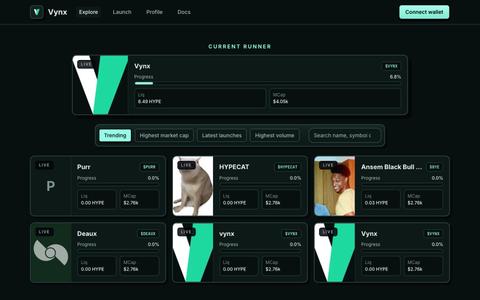 Vynx — screenshot