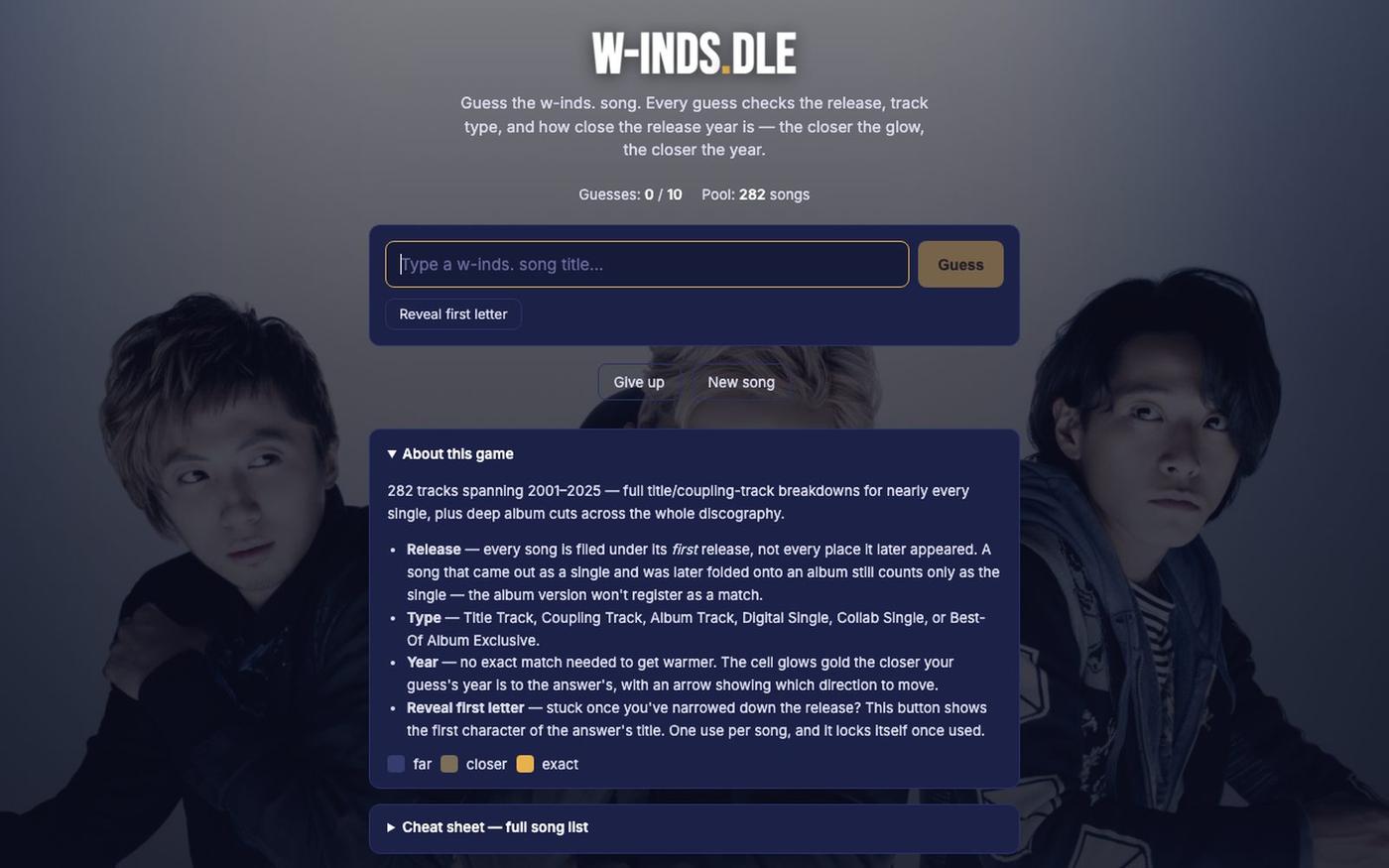 w-inds.dle — screenshot