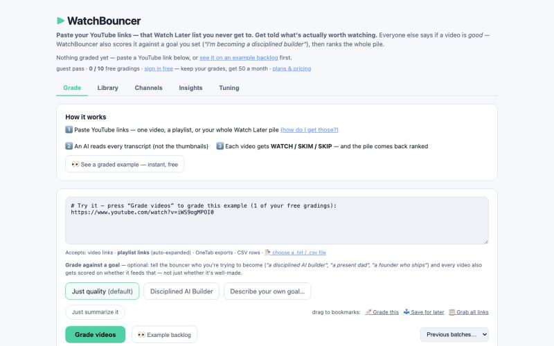 WatchBouncer — is it worth YOUR watch? — screenshot