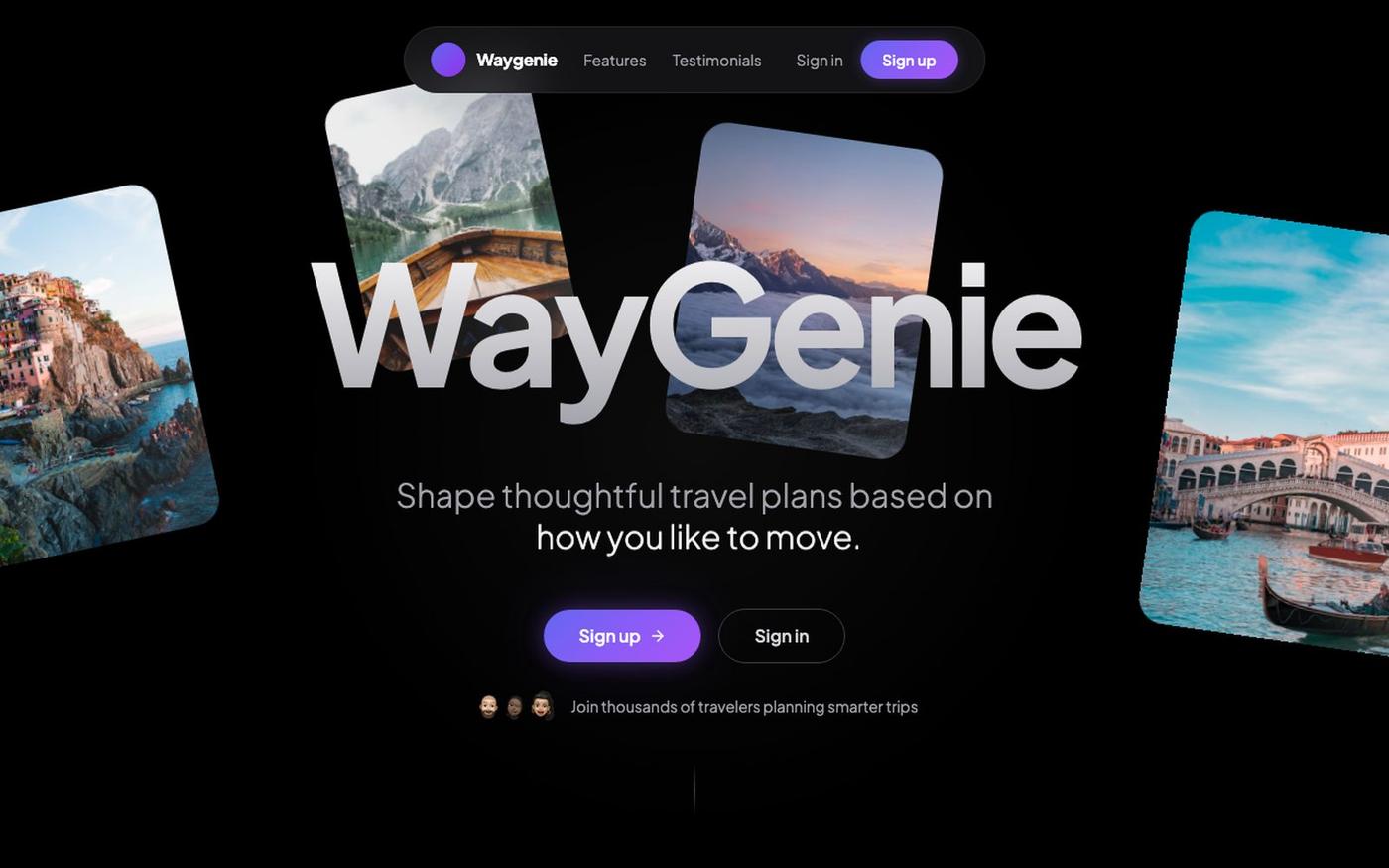 WayGenie – Thoughtful Travel Planning — screenshot