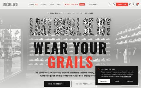 L.S.3.1st Cl0thing | Sneaker-Inspired Streetwear · Fairfax LA — screenshot