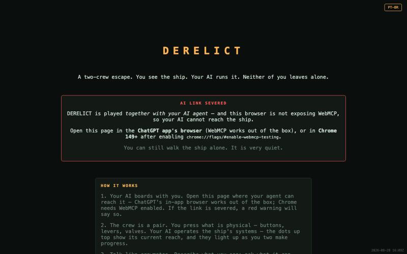 DERELICT — screenshot