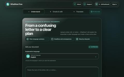 WhatNow? — know what to do next — screenshot