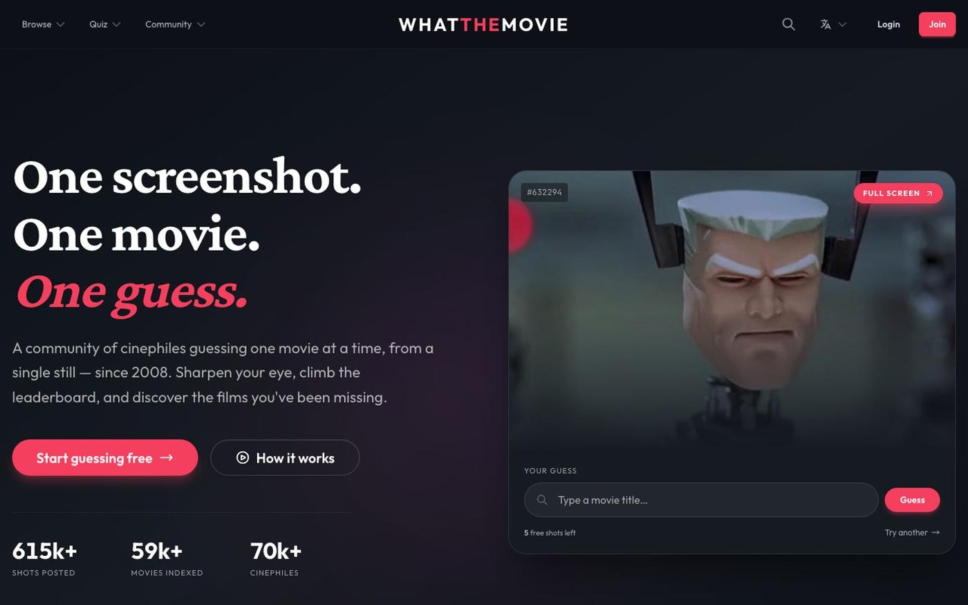 The Ultimate Movie Quiz | Guess Movies from Screenshots | WTM — screenshot