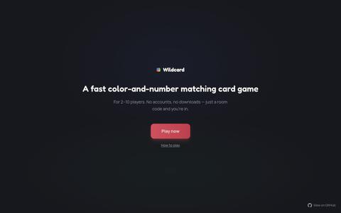 Wildcard — screenshot
