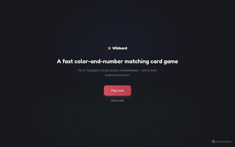Wildcard — screenshot