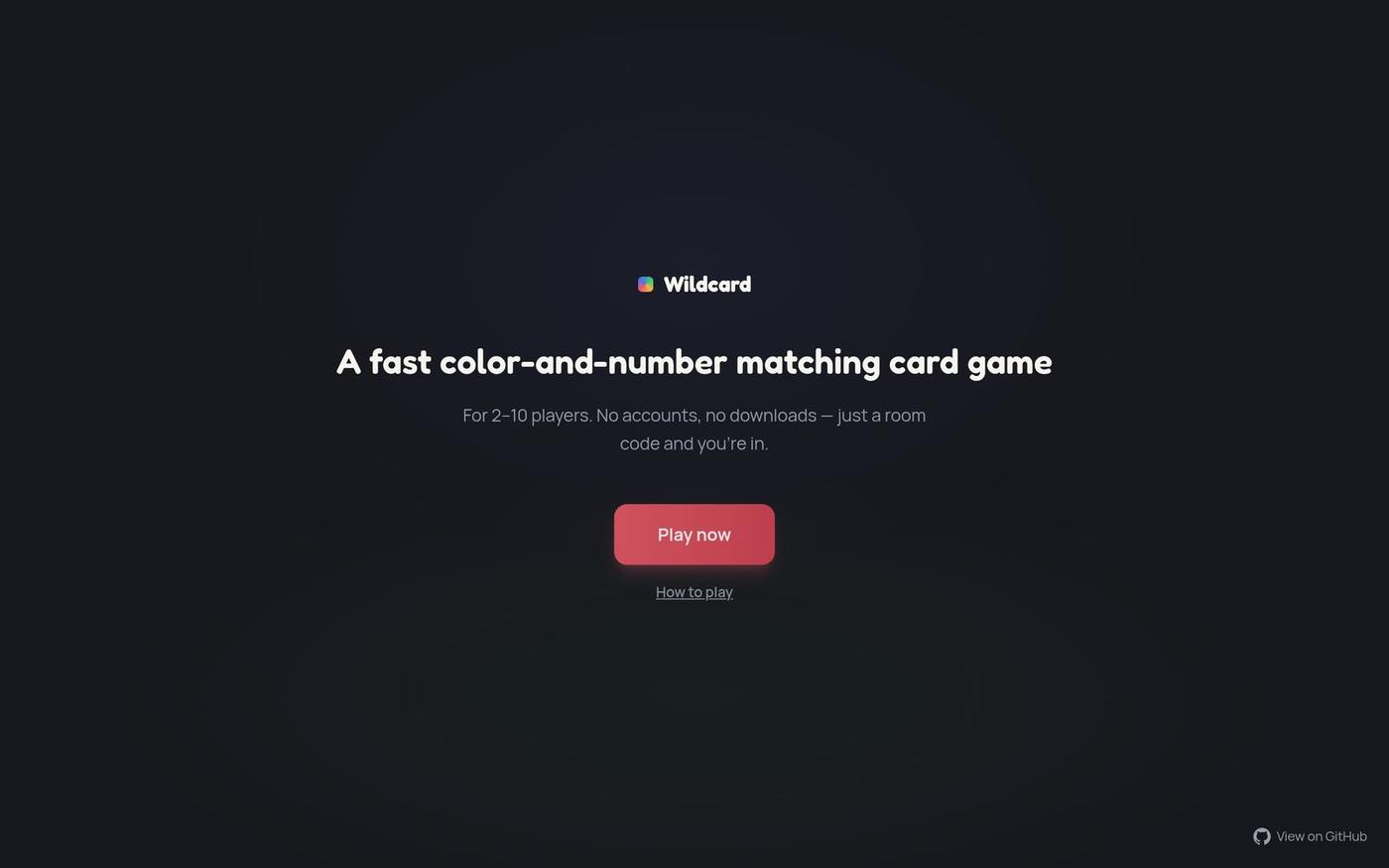 Wildcard — screenshot