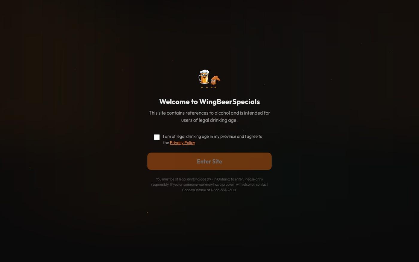 WingBeerSpecials — Deals Near You — screenshot