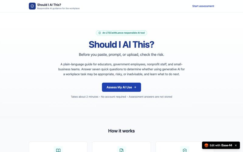 Base44 APP — screenshot