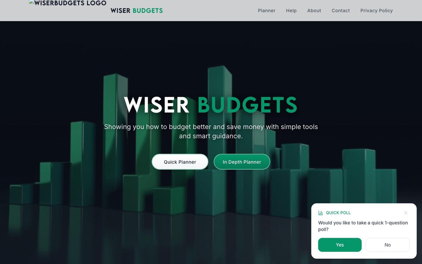 WiserBudgets | Free Budget Planner to Save Money — screenshot