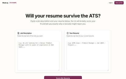 Work-ly — Your ultimate unfair advantage in the job hunt — screenshot