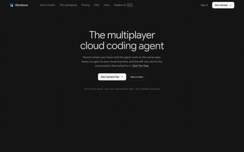 Worklone — screenshot