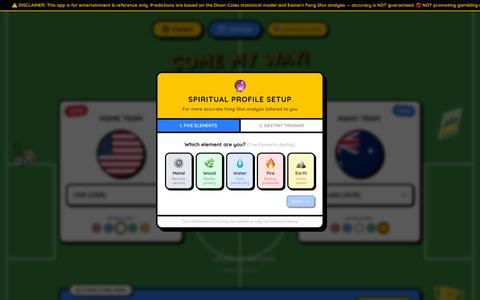 World Cup Predictor — screenshot