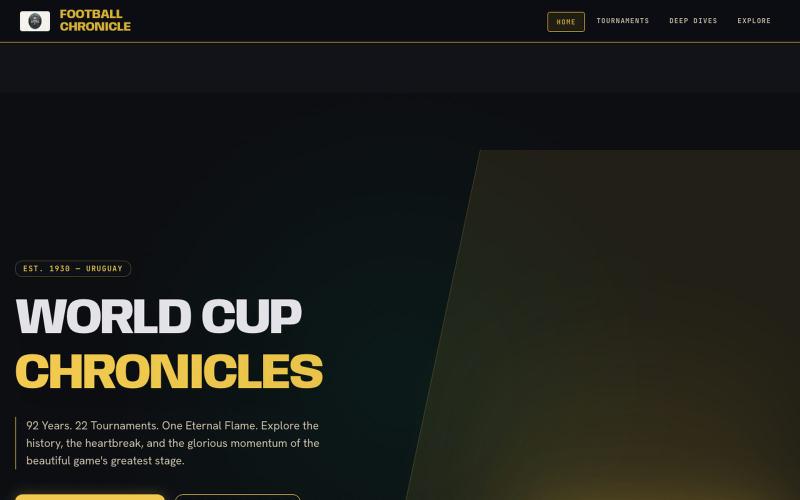World Cup Chronicle - Glorious Momentum — screenshot