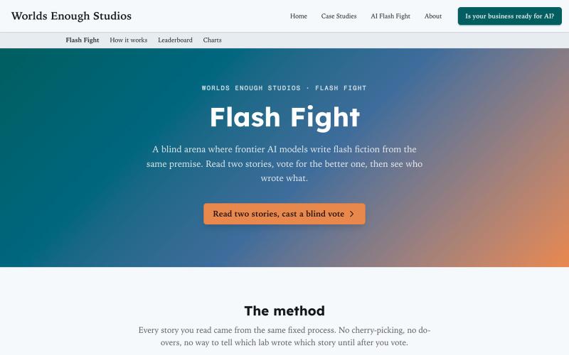 Flash Fight | Worlds Enough Studios — screenshot