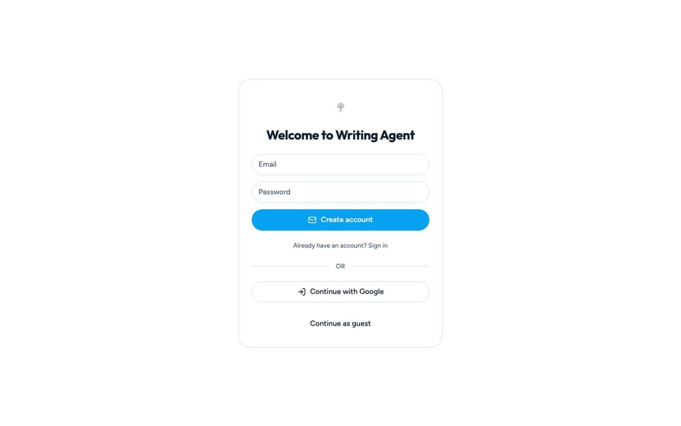 Writing Agent – AI Writing Coach & Writing Feedback Platform — screenshot
