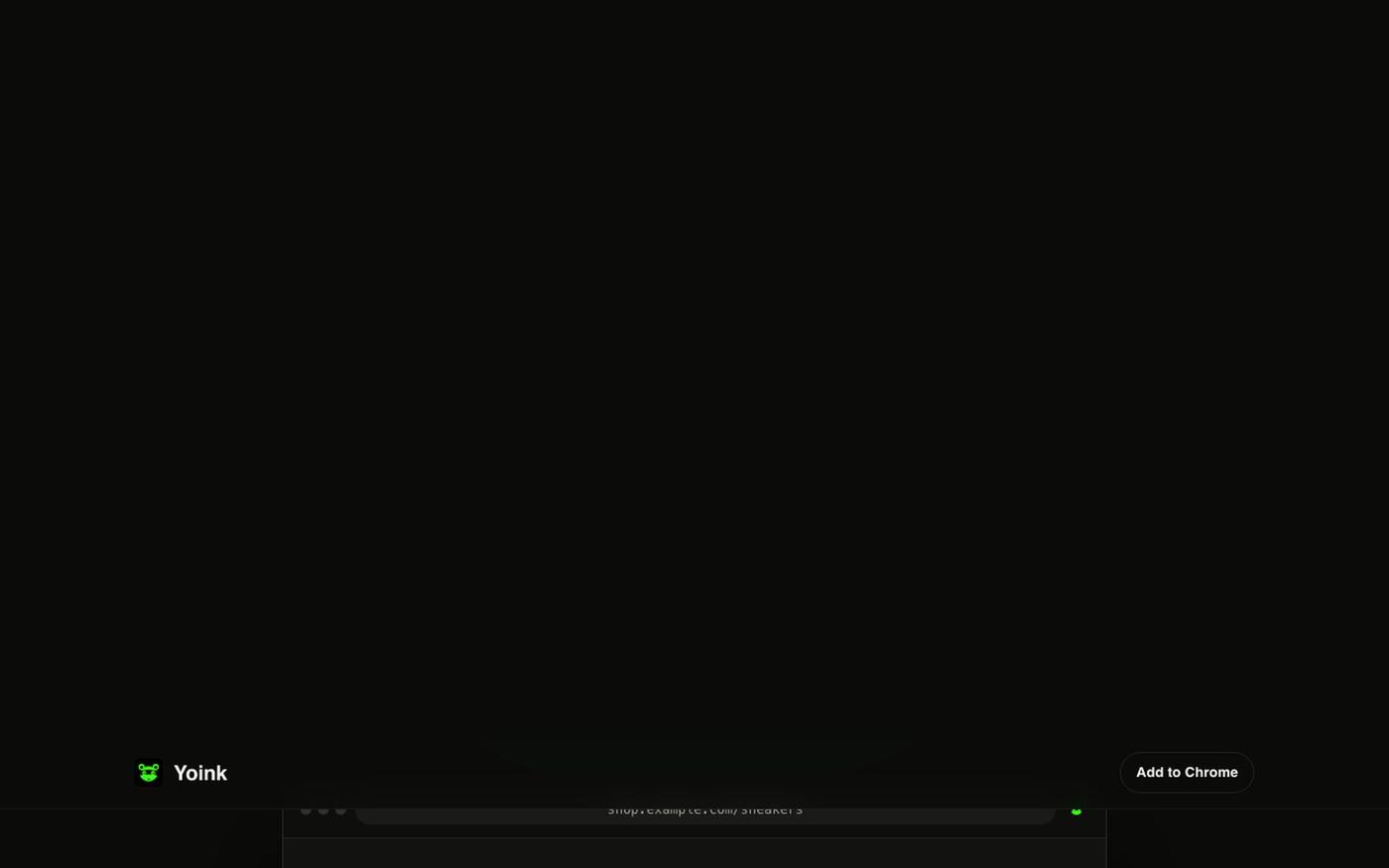 Yoink — The internet's copy-paste button — screenshot