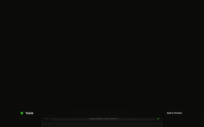 Yoink — The internet's copy-paste button — screenshot