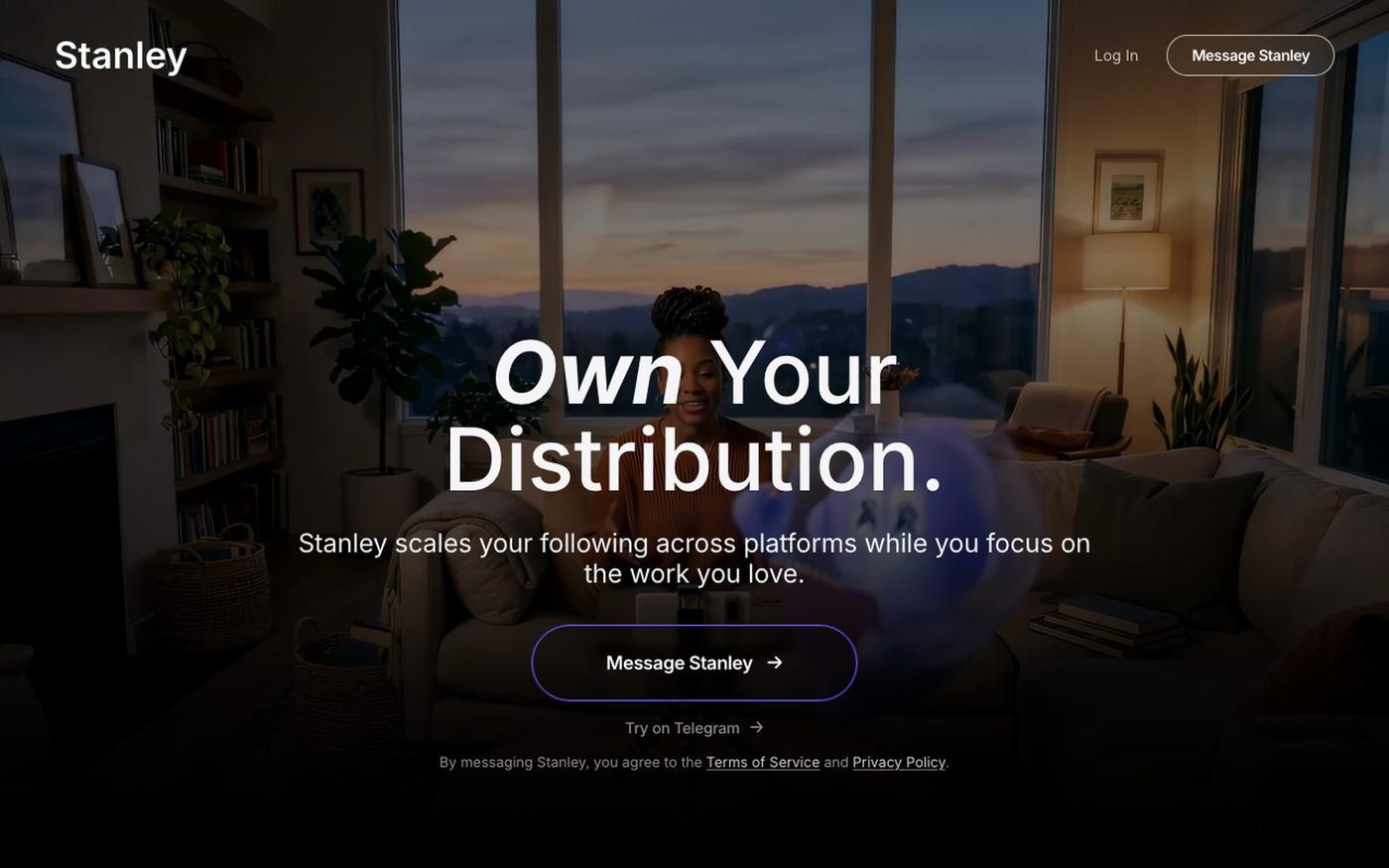 Stanley — Build your audience — screenshot