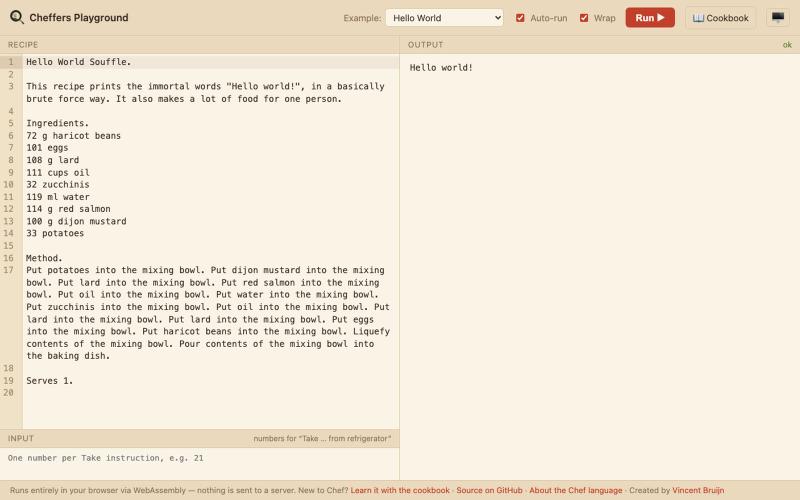 Cheffers — Chef Playground — screenshot