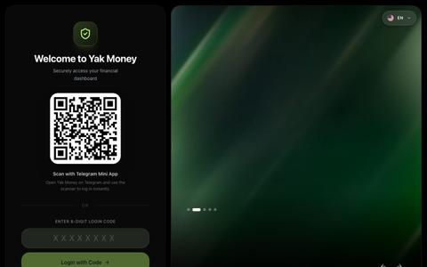 Yak Money: Voice Transaction Tracker — screenshot