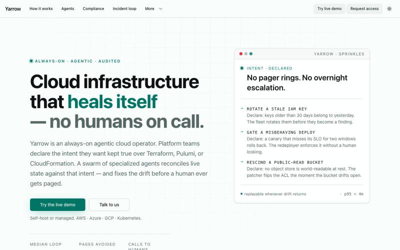 Yarrow — screenshot