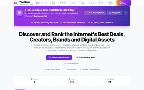YourDeals — Get Your First Deal Earlier — screenshot