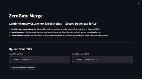 Streamlit — screenshot