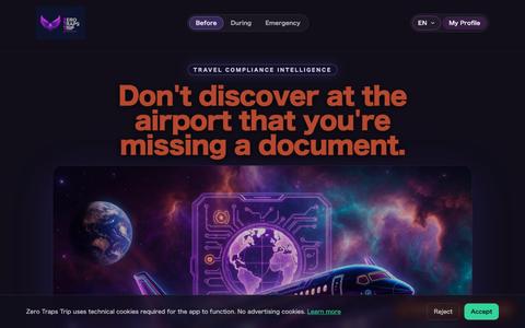 Zero Traps Trip — Travel smart + Avoid Traps — screenshot