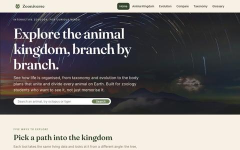 Zooniverse: Explore the Animal Kingdom — screenshot